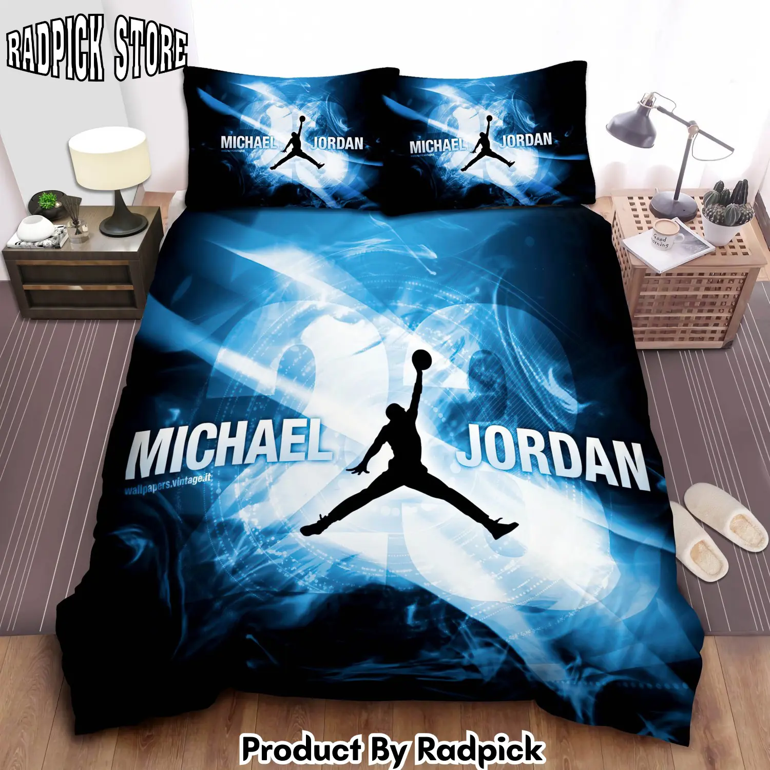Radpick 3d michael jordan duvet cover bedroom sets comfortable bedding sets rp3278954